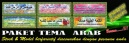 PAKET TEMA BHS ARAB